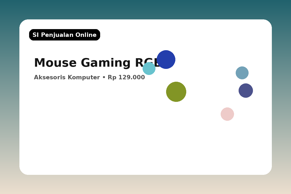 Mouse Gaming RGB