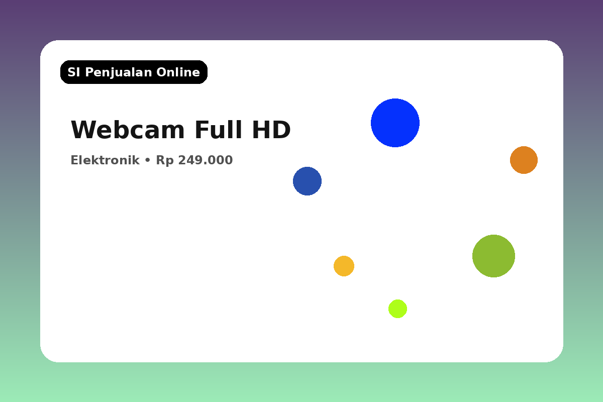 Webcam Full HD